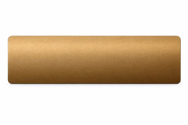 Brushed Gold 50mm colour sample