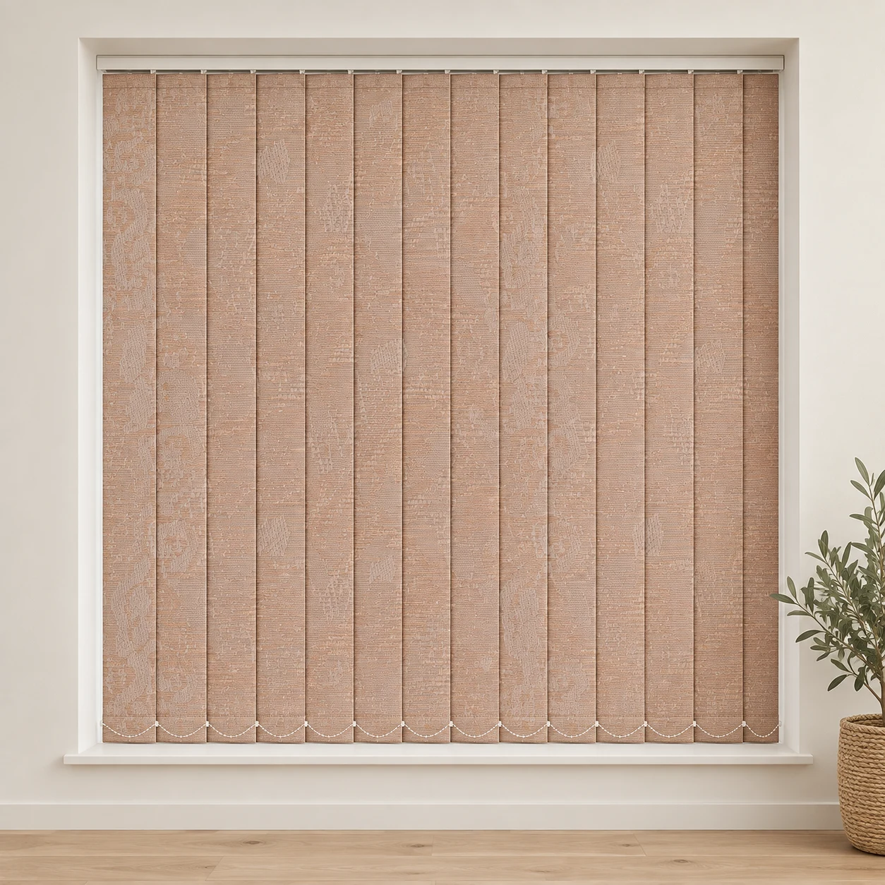 Mischa 21 shown as a full blind in a neutral room
